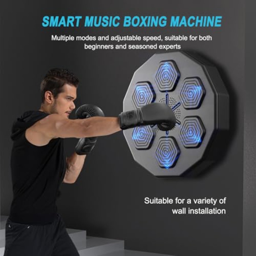 Music Boxing Machine - Smart W - Led Gloves Music reseña y precio