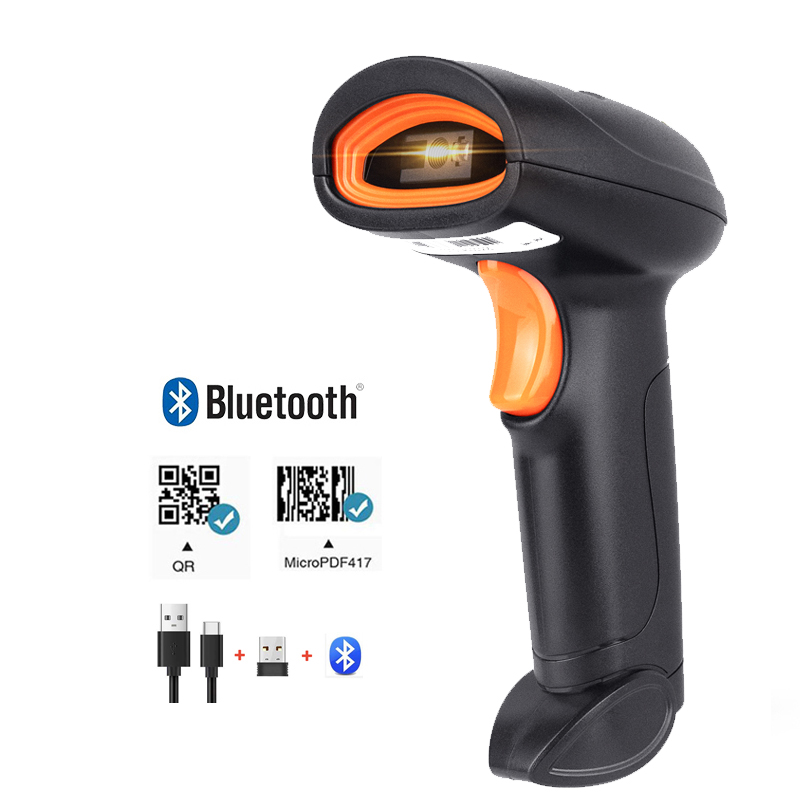 KEFAR 1D/2D Wireless Wired Bar - Barcode Scanner Wireless reseña y precio
