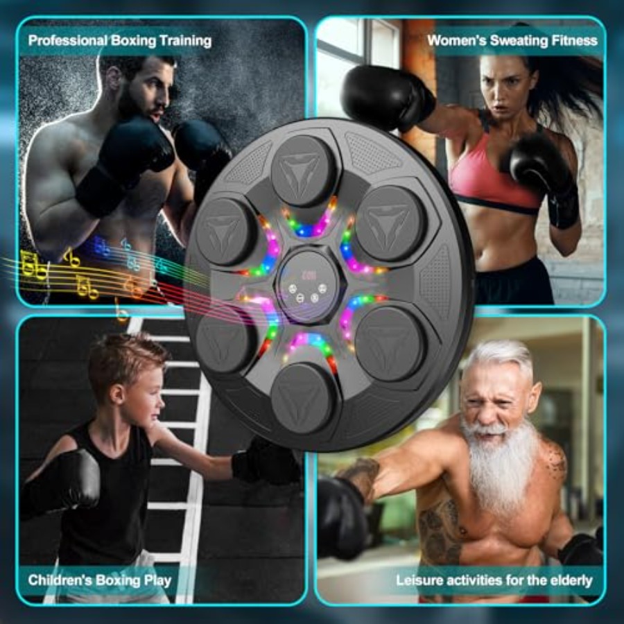 Wall Mounted Interactive Music - Led Gloves Music reseña y precio