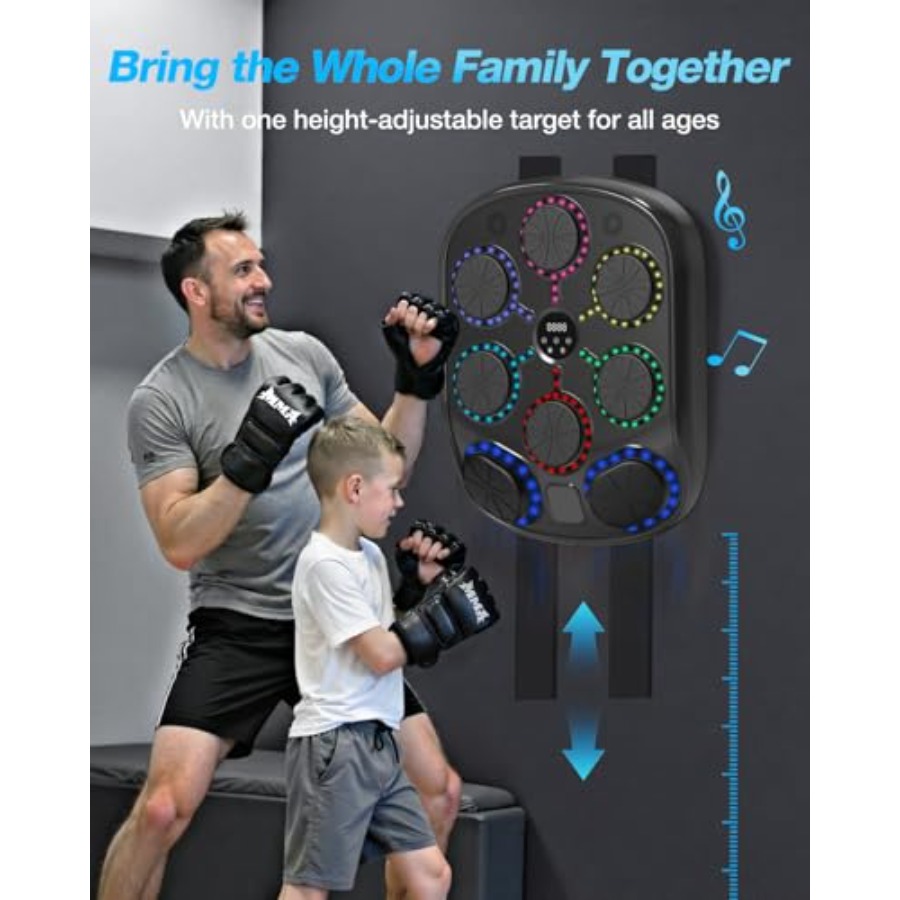 Music Boxing Machine for Adult - Led Gloves Music reseña y precio