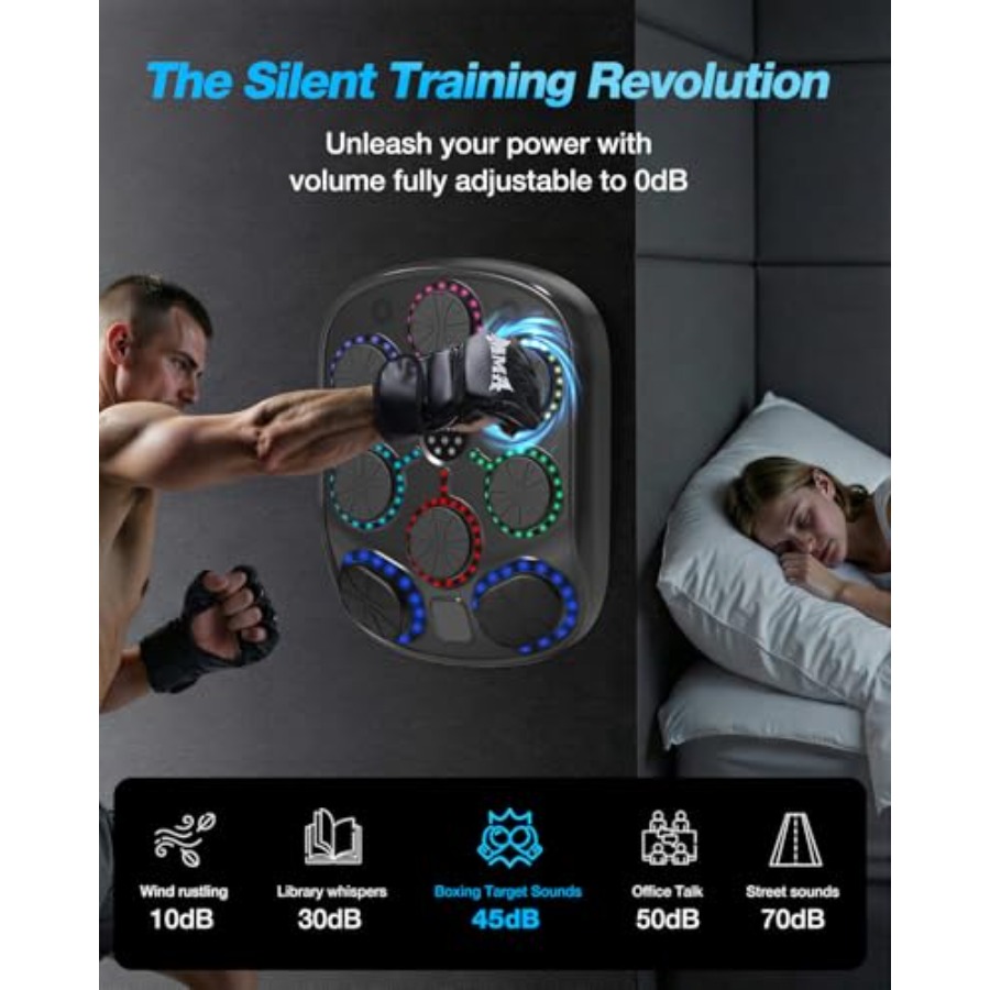 Music Boxing Machine for Adult - Led Gloves Music reseña y precio