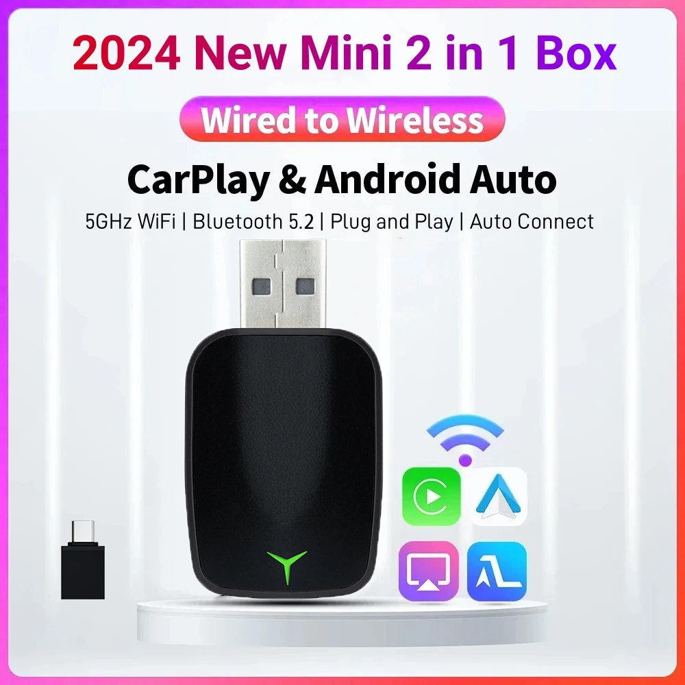 New Wired To Wireless Carplay  - Electronics And Gadgets reseña y precio
