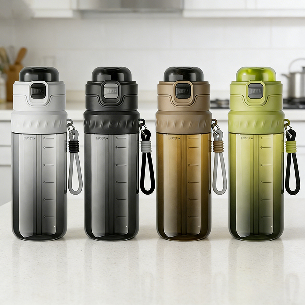 750ML Portable Mist Spray Wate - Smart Water Bottle Tracker reseña y precio