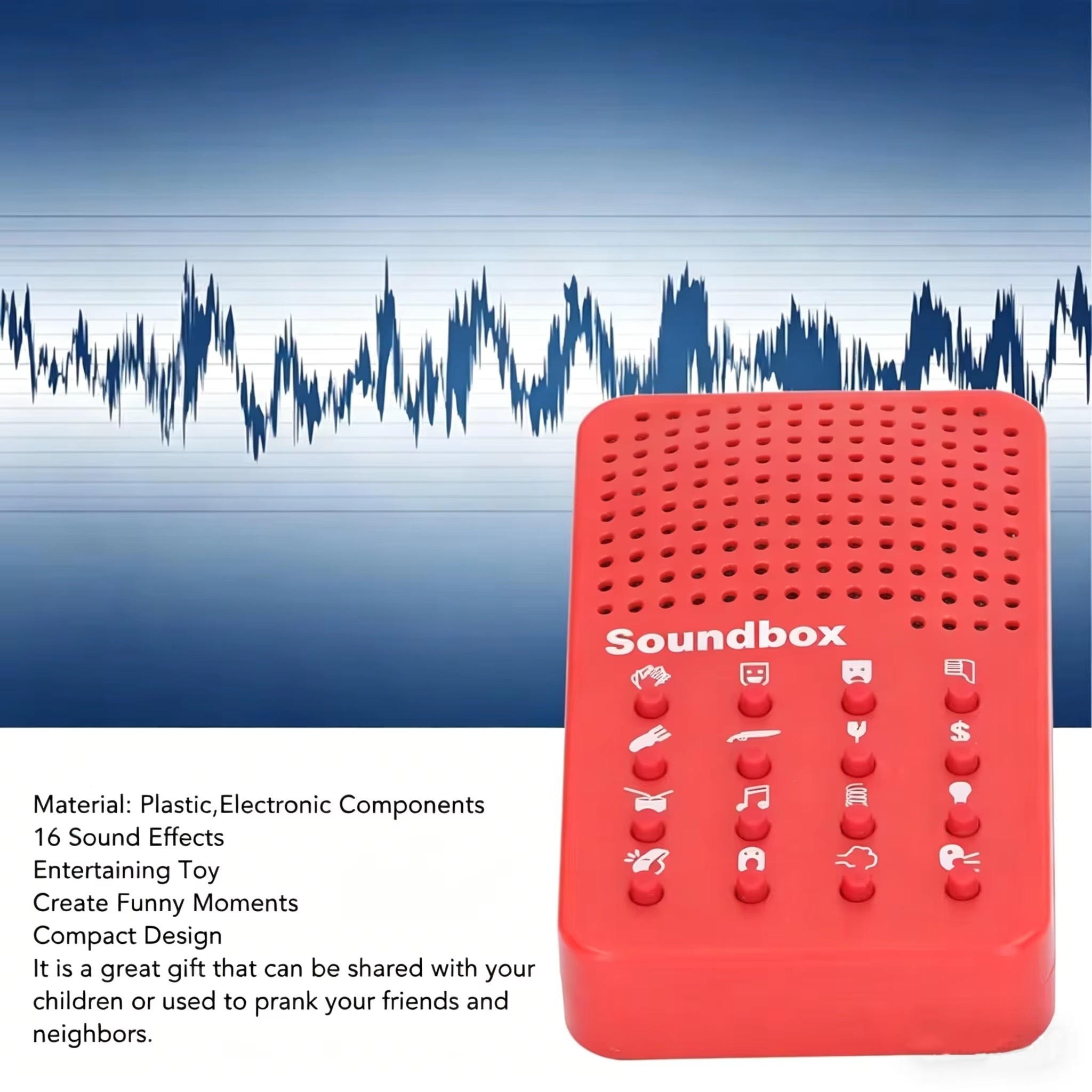 Compact Funny Sound Machine 16 - Electronics Gadgets To Gift reseña y precio