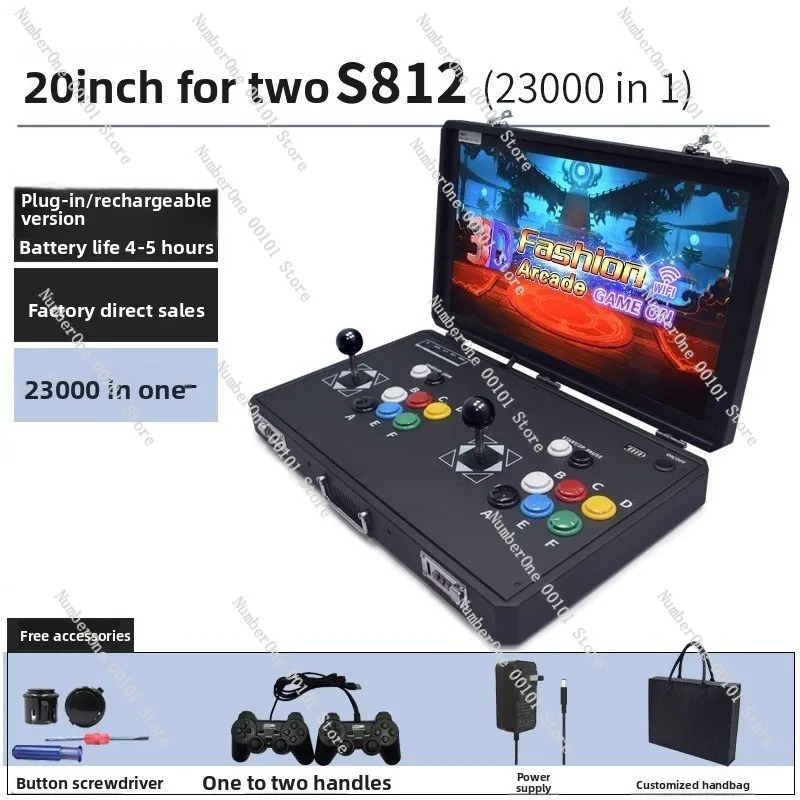 Portable Retro Arcade Game Con - Handheld Game Console reseña y precio