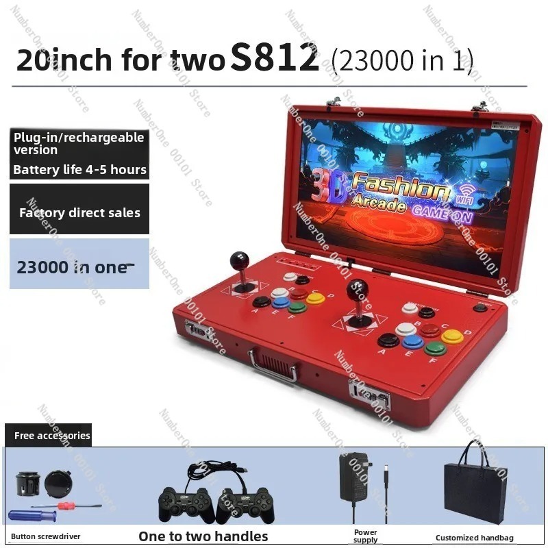 Portable Retro Arcade Game Con - Handheld Game Console reseña y precio