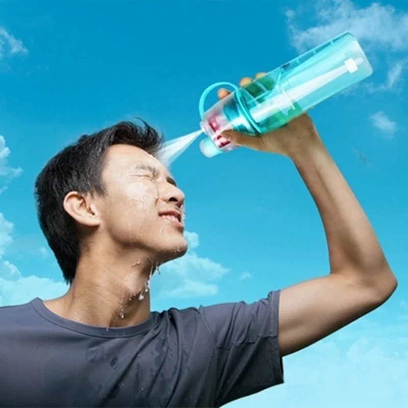 600ml New Creative Spray Water - Smart Water Bottle Tracker reseña y precio