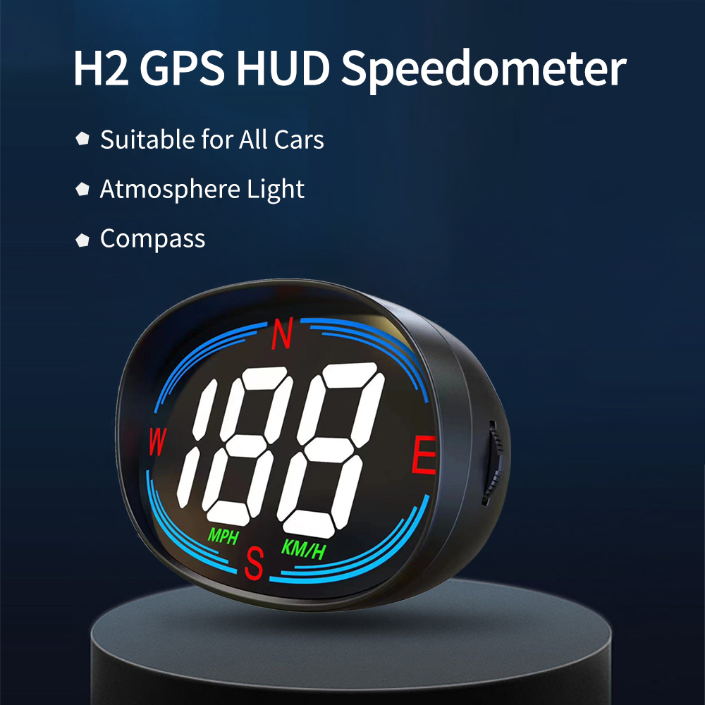 H2 GPS Car HUD digital KM/H MP - Electronics And Gadgets reseña y precio