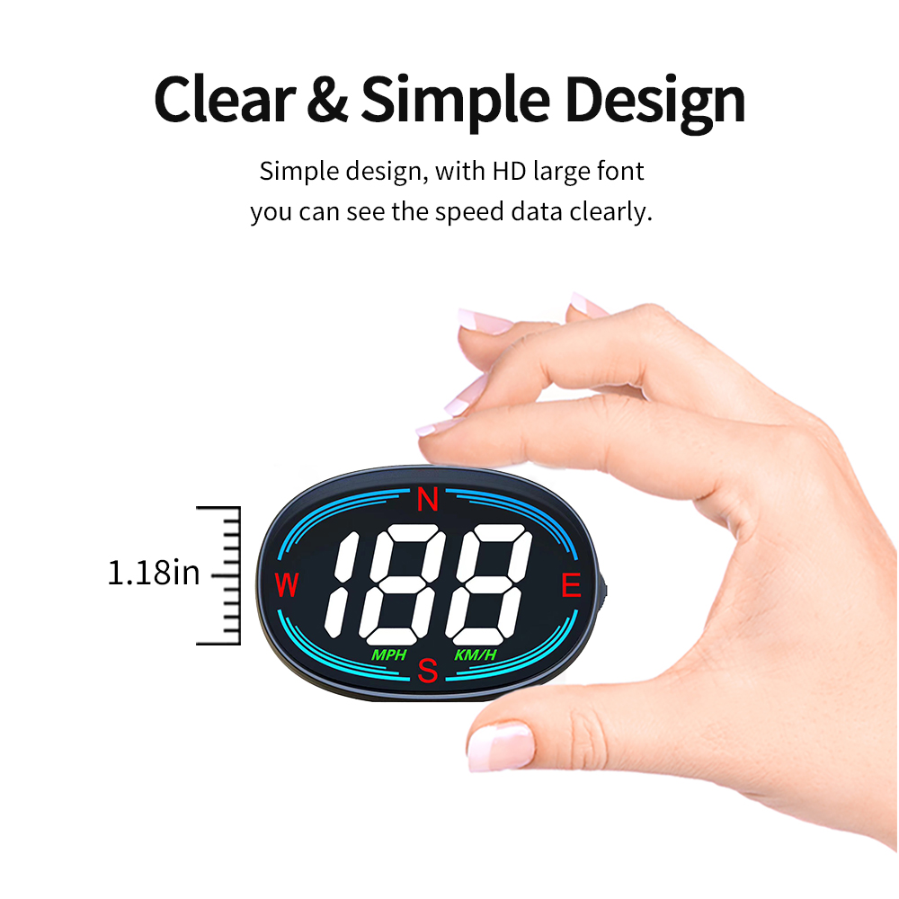 H2 GPS Car HUD digital KM/H MP - Electronics And Gadgets reseña y precio