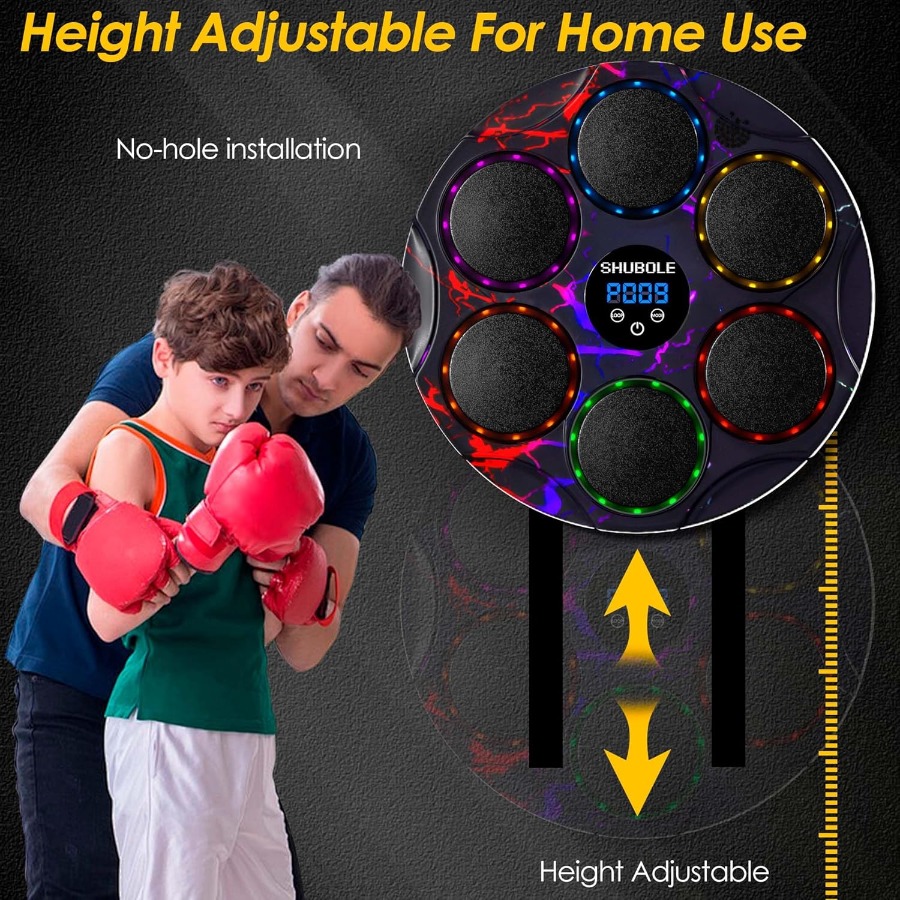 Wall Mounted Music Boxing Mach - Led Gloves Music reseña y precio