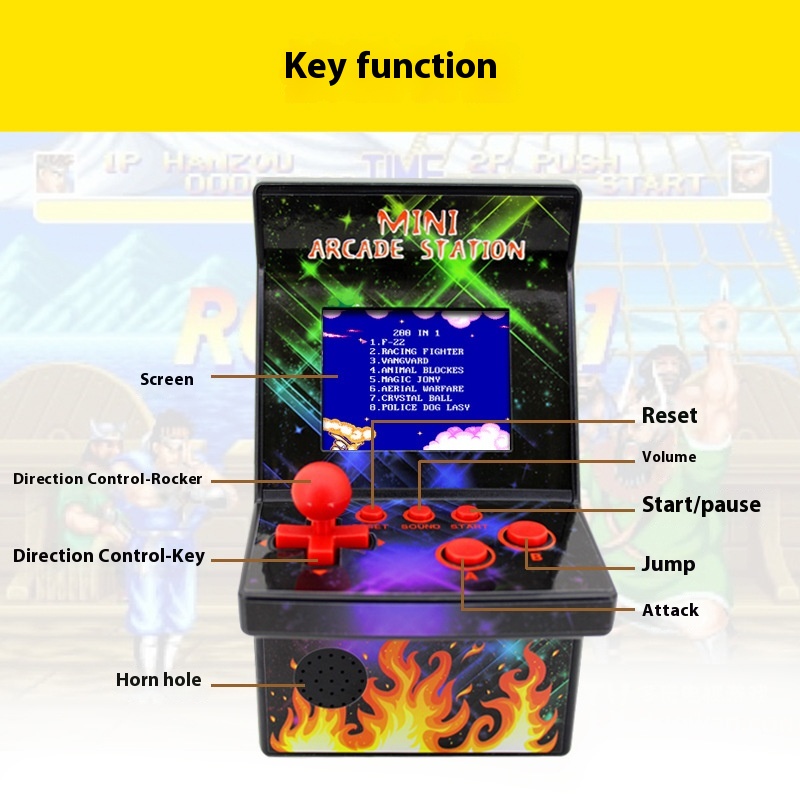 Mini Handheld Game Console Chi - Handheld Game Console reseña y precio