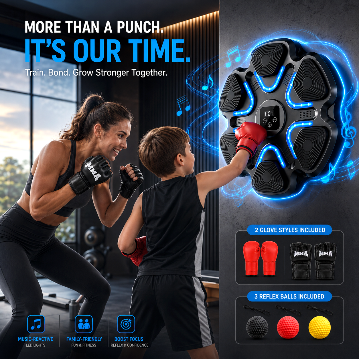 Music Boxing Tool Music Boxing - Led Gloves Music reseña y precio
