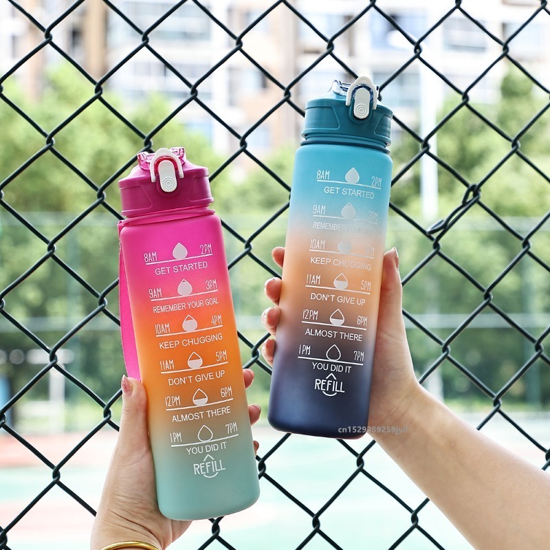 1pc Gradient Sports Water Bott - Smart Water Bottle Tracker reseña y precio