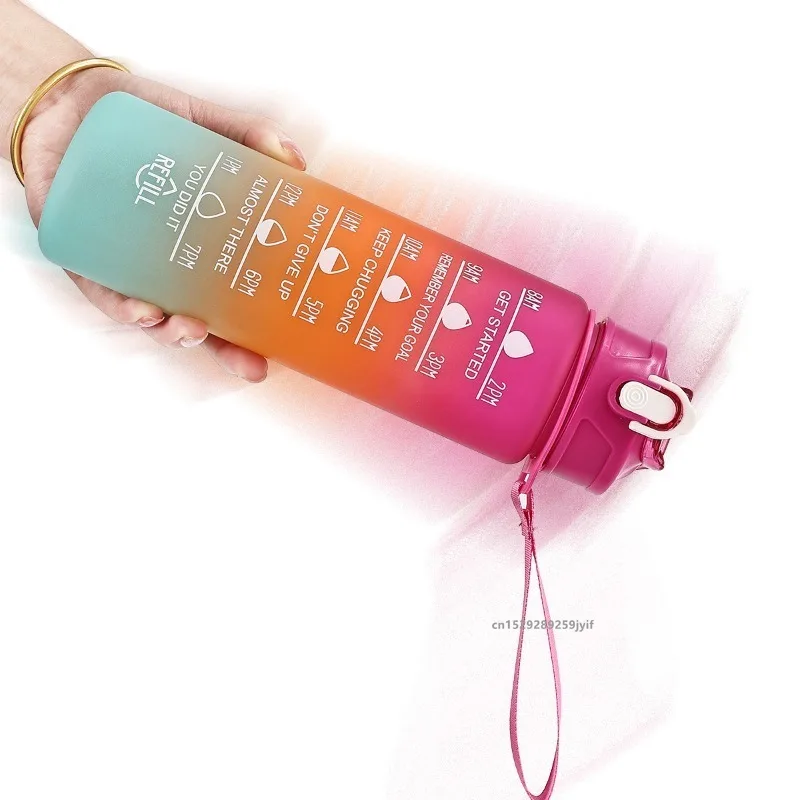 1pc Gradient Sports Water Bott - Smart Water Bottle Tracker reseña y precio