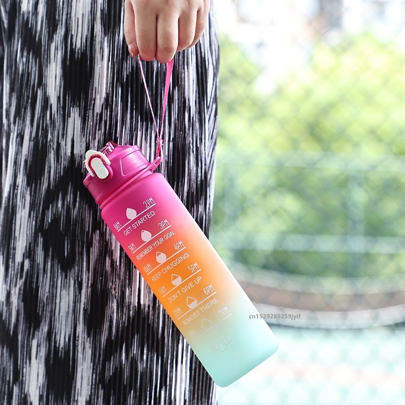 1pc Gradient Sports Water Bott - Smart Water Bottle Tracker reseña y precio