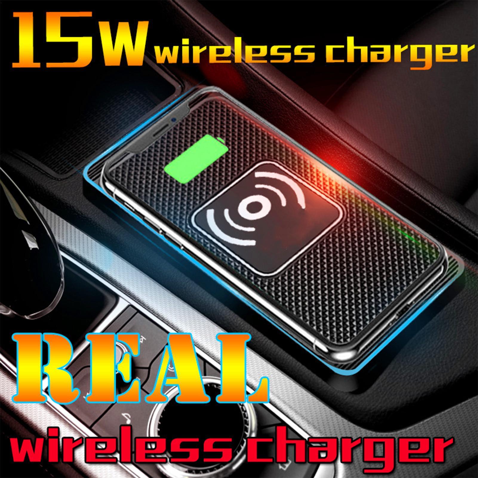 Car Wireless Charging Pad 15W  - Wireless Phone Charger Pad reseña y precio