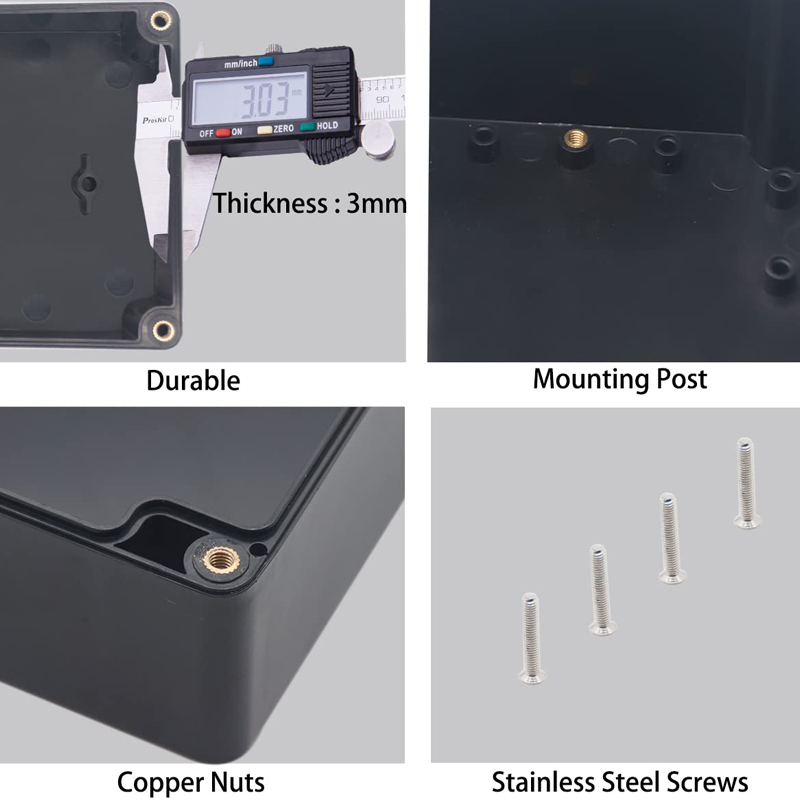 Waterproof Junction Box ABS Pl - Unique Electronics Gadgets reseña y precio